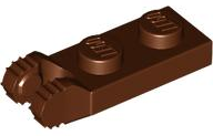 Plaatje in Gallery viewer laden, LEGO® los onderdeel Scharnier Roodachtig Bruin 44302