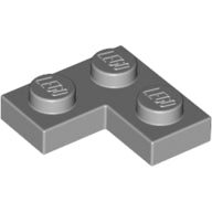 Plaatje in Gallery viewer laden, LEGO® onderdeel Plaat Algemeen Licht Blauwachtig Grijs 2420