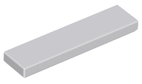 LEGO® onderdeel Tegel Algemeen Licht Blauwachtig Grijs 2431