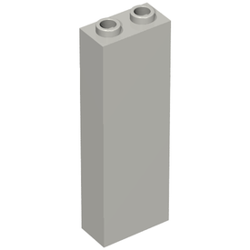 LEGO® los onderdeel Steen Licht Blauwachtig Grijs 2454