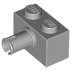 LEGO® onderdeel Steen Aangepast Licht Blauwachtig Grijs 2458