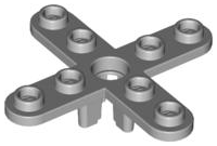 LEGO® los onderdeel Propellor Licht Blauwachtig Grijs 2479