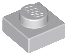 LEGO® onderdeel Plaat Algemeen Licht Blauwachtig Grijs 3024