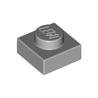 LEGO® onderdeel Plaat Algemeen Licht Blauwachtig Grijs 3024