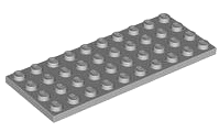 LEGO® onderdeel Plaat Algemeen Licht Blauwachtig Grijs 3030