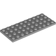 Plaatje in Gallery viewer laden, LEGO® onderdeel Plaat Algemeen Licht Blauwachtig Grijs 3030