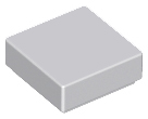 Plaatje in Gallery viewer laden, LEGO® onderdeel Tegel Algemeen Licht Blauwachtig Grijs 3070