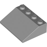 Plaatje in Gallery viewer laden, LEGO® onderdeel Dakpan Algemeen Licht Blauwachtig Grijs 3297
