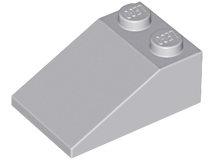 Plaatje in Gallery viewer laden, LEGO® onderdeel Dakpan Algemeen Licht Blauwachtig Grijs 3298