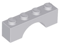 LEGO® los onderdeel Steen Boog Licht Blauwachtig Grijs 3659