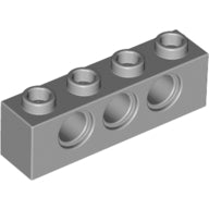 Plaatje in Gallery viewer laden, LEGO® Technische Steen Licht Blauwachtig Grijs 3701