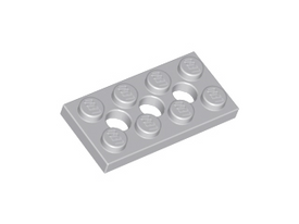 LEGO® Technische Plaat Licht Blauwachtig Grijs 3709b