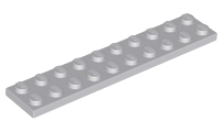Plaatje in Gallery viewer laden, LEGO® onderdeel Plaat Algemeen Licht Blauwachtig Grijs 3832