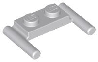 LEGO® Plaat Aangepast Licht Blauwachtig Grijs 3839b