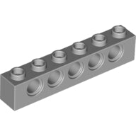 Plaatje in Gallery viewer laden, LEGO® Technische Steen Licht Blauwachtig Grijs 3894