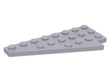 Plaatje in Gallery viewer laden, LEGO® los onderdeel Wig Plaat Licht Blauwachtig Grijs 3933