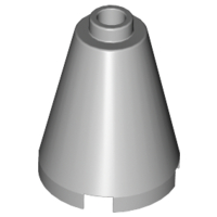 LEGO® los onderdeel Kegel Licht Blauwachtig Grijs 3942c
