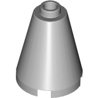 Plaatje in Gallery viewer laden, LEGO® los onderdeel Kegel Licht Blauwachtig Grijs 3942c