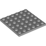 LEGO® onderdeel Plaat Algemeen Licht Blauwachtig Grijs 3958