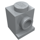 LEGO® onderdeel Steen Aangepast Licht Blauwachtig Grijs 4070