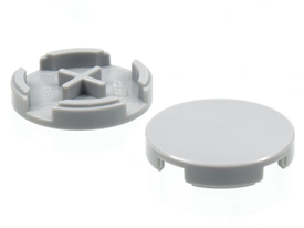 LEGO® los onderdeel Tegel Rond Licht Blauwachtig Grijs 4150