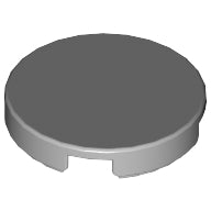 LEGO® los onderdeel Tegel Rond Licht Blauwachtig Grijs 4150