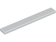 LEGO® onderdeel Tegel Algemeen Licht Blauwachtig Grijs 4162