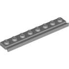 LEGO® onderdeel Plaat Aangepast Licht Blauwachtig Grijs 4510
