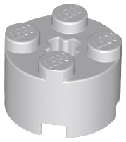 LEGO® los onderdeel Steen Rond Licht Blauwachtig Grijs 3941