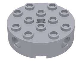 LEGO® los onderdeel Steen Rond Licht Blauwachtig Grijs 6222