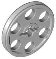 LEGO® los onderdeel Wiel Licht Blauwachtig Grijs 4185