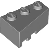 Plaatje in Gallery viewer laden, LEGO® los onderdeel Wig Licht Blauwachtig Grijs 6564