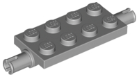 LEGO® Plaat Aangepast Licht Blauwachtig Grijs 30157