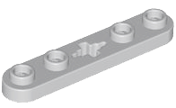 Plaatje in Gallery viewer laden, LEGO® Technische Plaat Licht Blauwachtig Grijs 32124