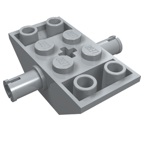 LEGO® Dakpan Omgekeerd Licht Blauwachtig Grijs 30390