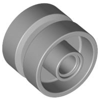 LEGO® los onderdeel Wiel Licht Blauwachtig Grijs 30285