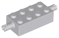 Plaatje in Gallery viewer laden, LEGO® onderdeel Steen Aangepast Licht Blauwachtig Grijs 6249
