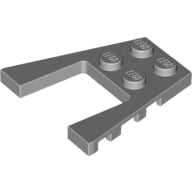 Plaatje in Gallery viewer laden, LEGO® los onderdeel Wig Plaat Licht Blauwachtig Grijs 43719