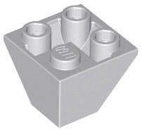 LEGO® Dakpan Omgekeerd Licht Blauwachtig Grijs 3676