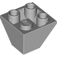 LEGO® Dakpan Omgekeerd Licht Blauwachtig Grijs 3676