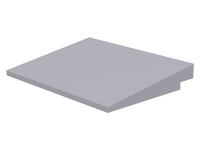LEGO® onderdeel Dakpan Algemeen Licht Blauwachtig Grijs 4515