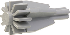 LEGO® los onderdeel Vliegtuig Licht Blauwachtig Grijs 4869