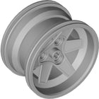 LEGO® los onderdeel Wiel Licht Blauwachtig Grijs 44772