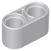 LEGO® Technische Hefbalk Licht Blauwachtig Grijs 43857