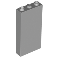 LEGO® los onderdeel Steen Licht Blauwachtig Grijs 3755