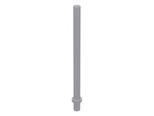 Plaatje in Gallery viewer laden, LEGO® los onderdeel Staaf Licht Blauwachtig Grijs 4095