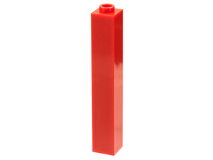 LEGO® los onderdeel Steen in kleur Rood 2453a