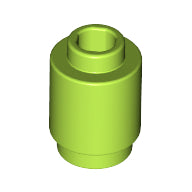 Plaatje in Gallery viewer laden, LEGO® los onderdeel Steen Rond in kleur Limoen 3062