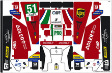 Plaatje in Gallery viewer laden, LEGO® stickervel set 42125-1 Ferrari 488 GTE "AF Corse #51", vel 2