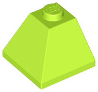 LEGO® los onderdeel Dakpan Algemeen in kleur Limoen 3045